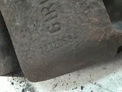 Étrier de frein avant gauche Audi OE AK-12-38808