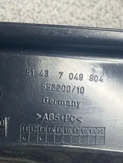 Cortina de bagageira BMW 5 Touring E61 OEM 7049904