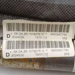 OEM DRC100731 Cortina Airbag Direita para Peugeot 207