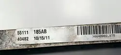 Klimakondensator OEM 55111185AB für Fiat Freemont