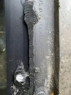 BMW 169258 vänster bakruta - Begagnad OEM
