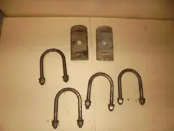 VW LT Spring Mounting Clamps Set OEM 20D599