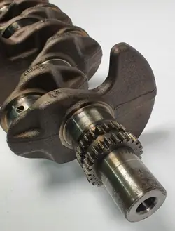 Gebrauchte Kurbelwelle OEM 03F105209G für Skoda Fabia II 1.2 TSI