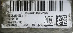 Mecanismo de cabo de freio de mão Opel Meriva B