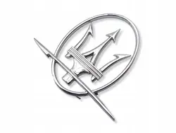 Badge d'aile Maserati Ghibli 2014 OEM AMD232084