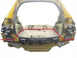 Tapis de coffre arrière OEM PAS TYLNY WANNA pour Peugeot e-208 II