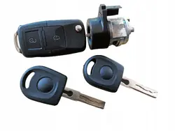 VW PASSAT 96- B5 FL Zündschloss Schlüsselset OEM3B0905855C