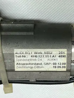 Audi A8 S8 D4 2010-2017 Kofferklepmotor OEM 4H0827851A