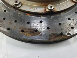 Disco de freio traseiro Audi A8 S8 D3 2006 OEM 4E0615601M