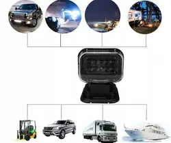 Lâmpada de trabalho LED SUPAREE 50W com controle remoto