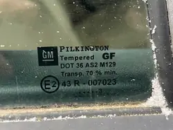 Vitre triangulaire Opel OE AK-12-724315 arrière droit