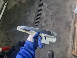 Puxador de porta cromado esquerdo traseiro HYUNDAI TUCSON 3