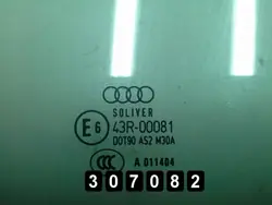 Audi Allroad Dörrglas OEM AM-307082 Begagnad