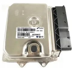 ECU Dator Fiat 1.3 55250637 MJD8F3.F6 Virgin