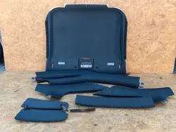 Kit Revestimento Pilar OEM Podsufitka Preto Audi TT 8N