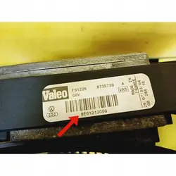 Ventilateur de Radiateur + Module Audi A4 B6 2.0 1.6 8E0121205Q