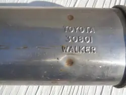Silencieux central Walker 30B01 pour Toyota Avensis T22