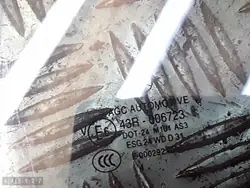 Mercedes dörrglas OEM e643r006723 - Begagnad