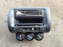 1 DIN radioframe Honda Jazz II 02-08 OEM
