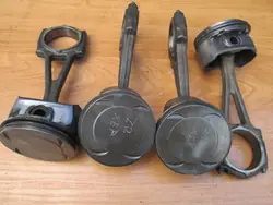 Pleuel Kolben Opel Z12XEP 1.2 16V - Gebraucht