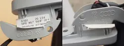 Parasole sinistro con clip - SEAT LEON II