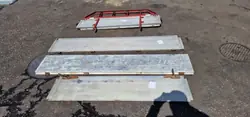 Aanhangwagen Zijpaneel OEM 7091873 - 157x37cm