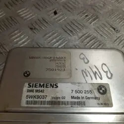 BMW Moottoritietokone OEM 5WK9037 7500255
