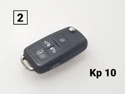 Chave Volkswagen Sharan 7N OEM 7N0837202AQ - Usado