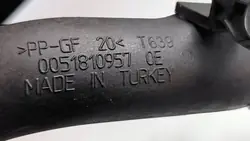 Tuyau d'admission OEM 0051810957 pour Fiat Fiorino III Lift