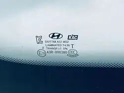 Pare-brise Hyundai OE 86110A6010 d'occasion - Ajustement direct