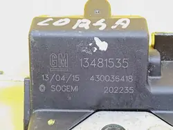 Fechadura do porta-malas Opel Corsa E 4 pinos 13481535