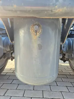 Réservoir d'air arrière vertical DAF CF Euro 6