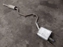 Uitlaatdemper OEM 24421896 voor Opel Vectra C 1.8 16V