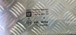 OEM 13123941 Vänster bakruta för Opel Zafira B
