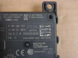 Sensor radar dianteiro OEM 9844384680 para Opel Astra VI L