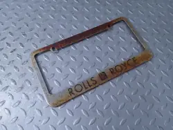 Marco matrícula trasera OEM UB14153 para Rolls-Royce