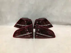 VW Golf 7 VII R 2013-2016 Komplettes LED-Rücklichtset