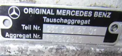 Mercedes ML Getriebe OEM 2512702701 722902 - Gebraucht