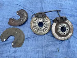 OEM 9657281280 Bakre Bromsok & Skivor Set