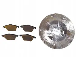 SAAB 93 9-3 LIFT II 07- Voorremschijven 2 st, Blokken 1.9 TTID