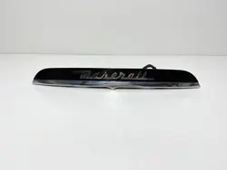 Garniture Chrome Coffre Maserati Ghibli OEM 670010758