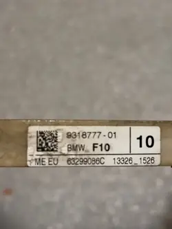 Capteur de choc BMW OE 9318777 - État utilisé
