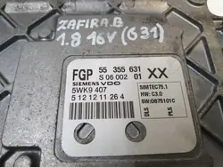 Unidade Controlo Motor OEM 55355631 para Opel Vectra C