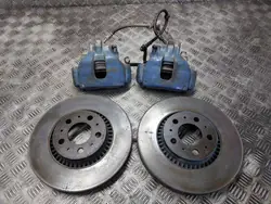 Bremsscheiben + Beläge + Bremssättel Vorne OEM Volvo S80