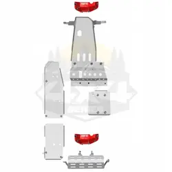 OEM TX 547556B-1 Schutzplatten-Set (6-teilig)