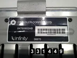 OEM AM-331449 ljudförstärkare för Chrysler 300M