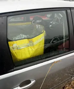 FORD C-MAX 03-07 Vitre Portière Droite Arrière Verte OEM