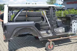OEM 68302718AC stänkskärm fjärdedel höger Wrangler JL