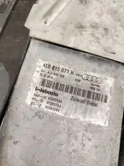 2008 Audi Q7 4L Calefacción Webasto 4L0910105