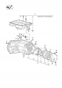 Motor elétrico OEM 1EA907121C para VW ID.3/4/5